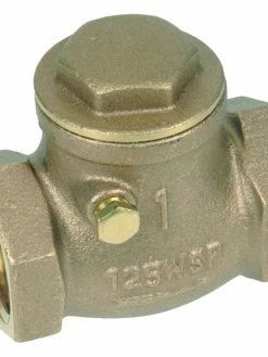 Greenline Fittings And Valves Brass Swing Check Valve