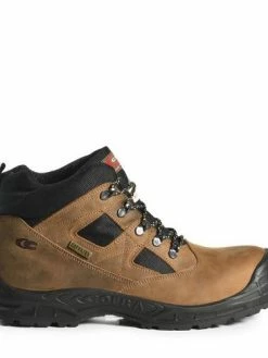 6 Inch Safety Boots Cofra Toronto 6" Work Boots With Waterproof Membrane | Brown | Sizes 7 - 13