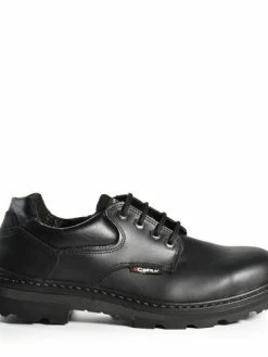 Cofra Small Black Leather Safety Shoes | Sizes 4 - 13