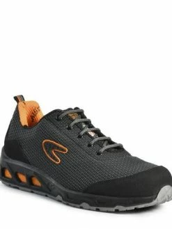 Cofra Indiana Work Shoe | Black & Orange | Sizes 7 - 14
