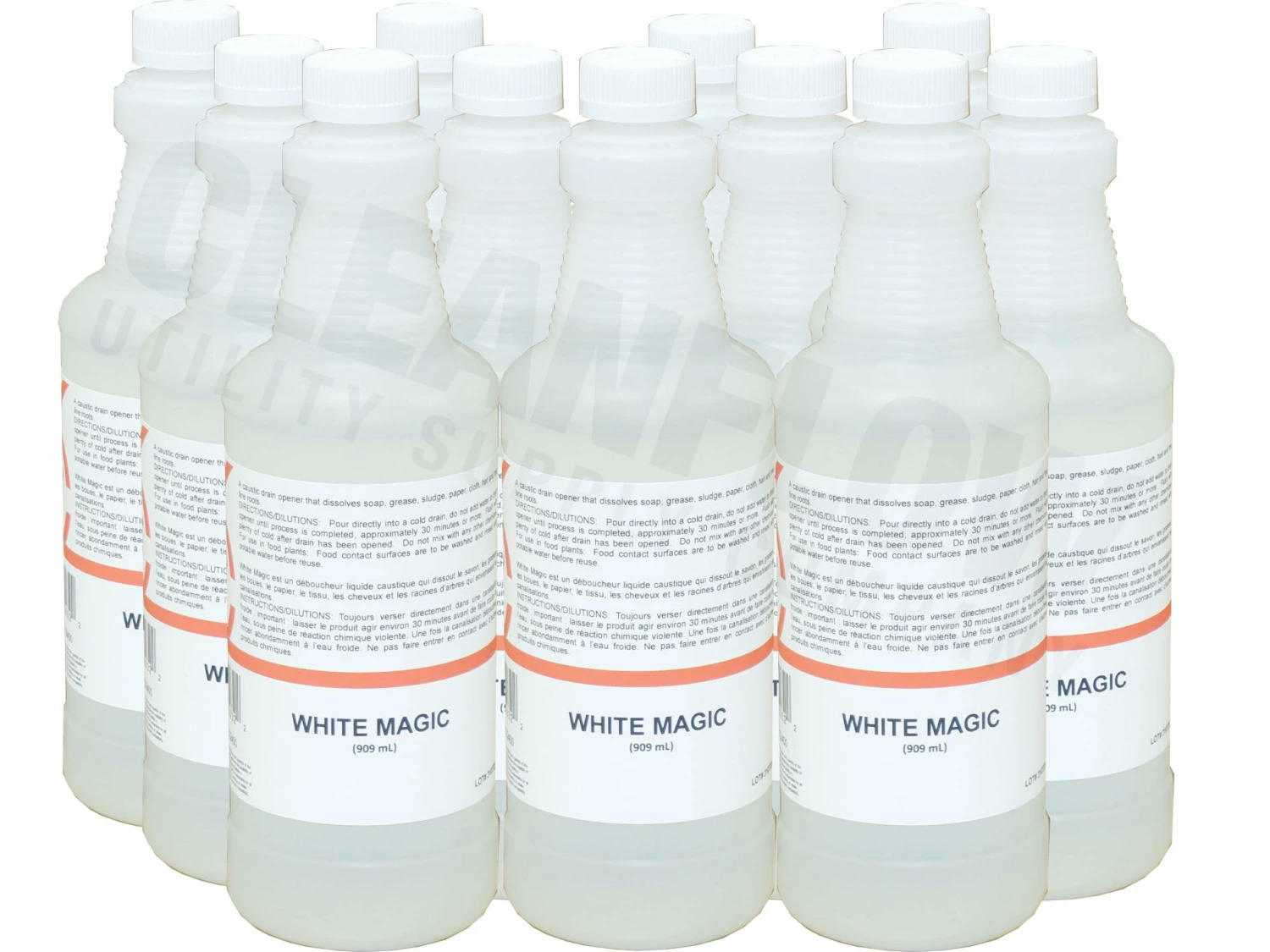 Chemfax White Magic Caustic Drain Opener - 909 Ml Bottle