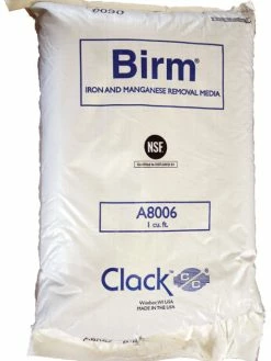 Commercial Water Filters And UV Parts Clack Birm Iron/Manganese Removal Media - 1 Cu. Ft. Bag