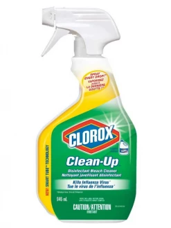 Clorox Clean-Up Disinfecting Cleaner With Bleach - 946 Ml Spray Bottle - Case Of 9 Cleaning Supplies