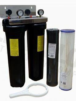 Waterite Commercial Water Filters And UV Parts DuPlex 4.5