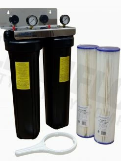 Waterite Commercial Water Filters And UV Parts DuPlex 4.5