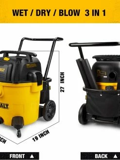 DeWalt Tools DeWalt Wet/Dry Vac - Poly Drum - 6.0 HP - 14 Gallon (2-1/2" Hose) Facility Equipment