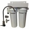 Commercial Water Filters And UV Parts Waterite 10" X 2.5" OD Under Counter 10" Dual Filtration System