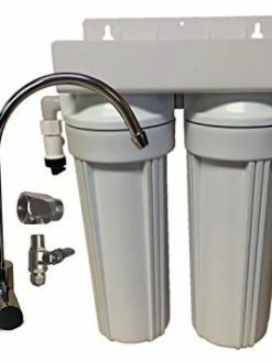 Commercial Water Filters And UV Parts Waterite 10" X 2.5" OD Under Counter 10" Dual Filtration System