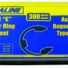 Automotive Supplies Dynaline "E" Retainer Ring Assortment - 300 Piece