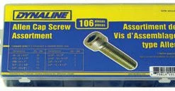 Dynaline Allen Cap Screw Assortment - 106 Piece
