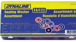 Dynaline Rubber Sealing Washer Assortment - 141 Piece