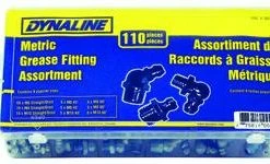Dynaline Metric Grease Fitting Assortment - 110 Piece