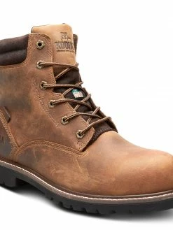 6 Inch Safety Boots Kodiak McKinney Composite Toe 6" Safety Work Boots | Brown | Sizes 7 - 15