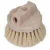 Cleanflow Round Tampico Bristle Flow-Thru 4-1/2" Wash Brush