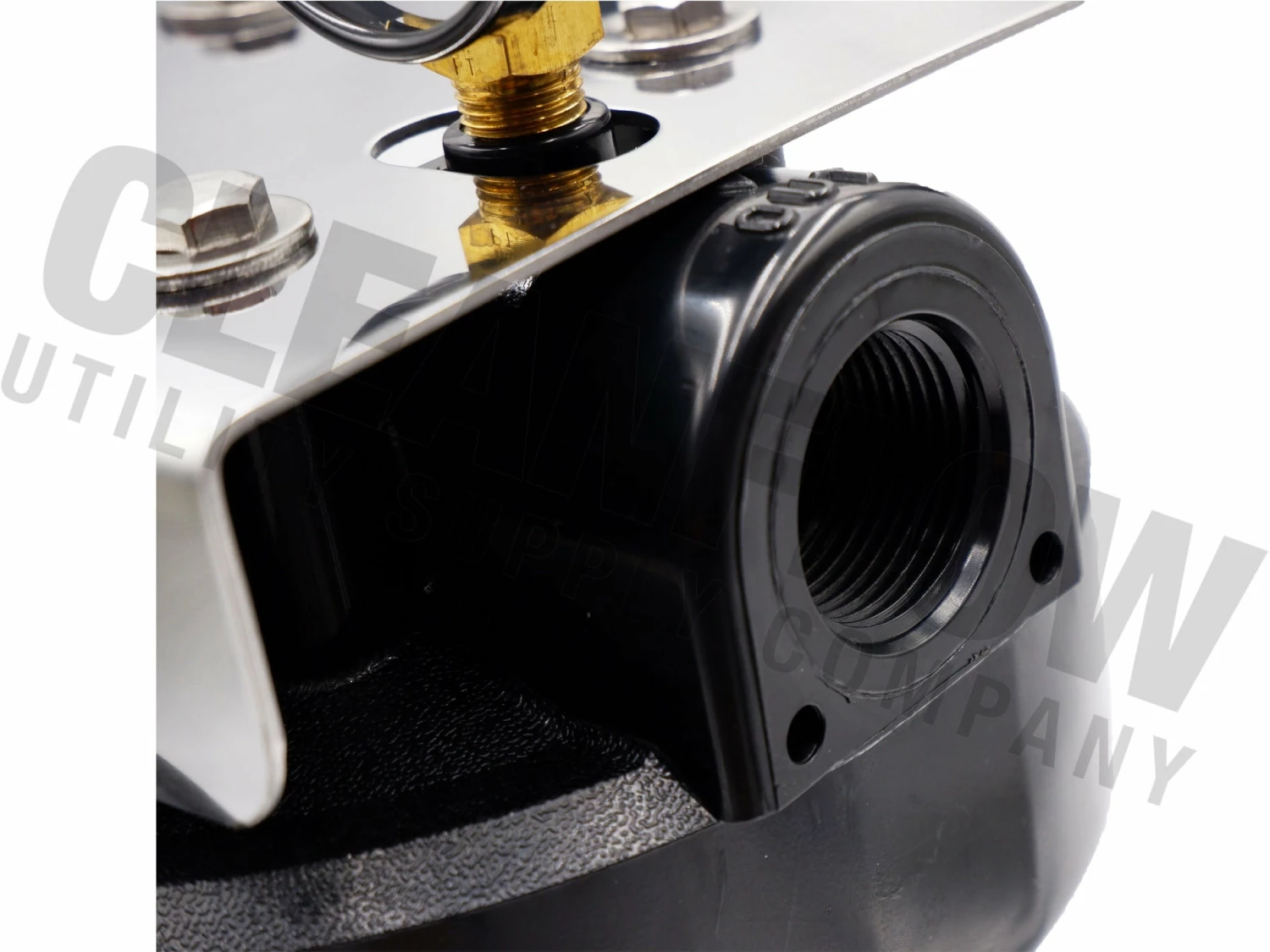 Waterite Commercial Water Filters And UV Parts DuPlex 4.5" OD Big Blue Water Filter Housing | 20"