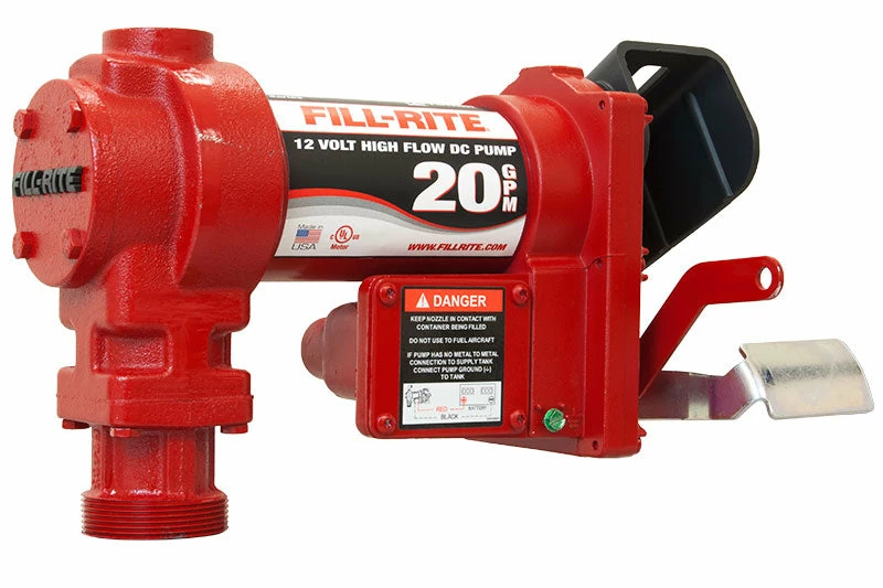 Lube And Fuel Tools Fill-Rite 12 Volt DC High-Flow Pump (Pump Only) - 20 GPM