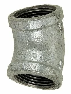 Greenline Galvanized 45° Female Pipe Elbow | 1/8" NPT To 4" NPT Sizes
