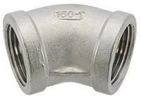 Greenline Stainless Steel Sch 40 45° Elbow Pipe Fitting | 1/8" NPT To 3" NPT Sizes Fittings And Valves