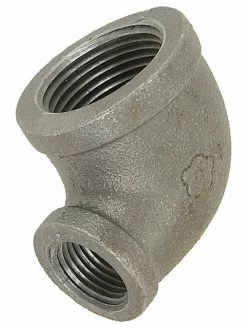 Greenline Fittings And Valves Black 90° Female Pipe Elbow | 1/8" NPT To 6" NPT Sizes