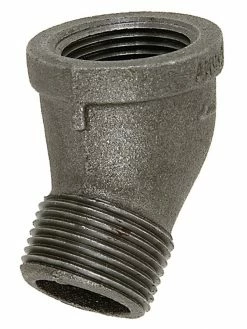 Greenline Fittings And Valves Black Pipe 45° Street Elbow | 1/8" NPT To 4" NPT Sizes