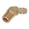 Greenline 45° Brass Hose Barb With Male Pipe (NPT) Thread