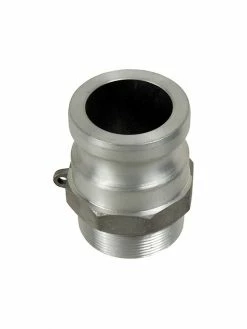 Greenline Hose And Fittings Aluminum Camlock Type F | Male Camlock X MPT | Limited Size Selection