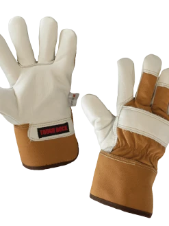 Tough Duck 150g Thinsulate Waterproof Breathable Premium Cowgrain Winter Work Gloves
