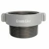 Greenline Hardcoat Aluminum Fire Hydrant Adapters | 2-1/2" Female Fire Hose Thread X Male NPT Sizes