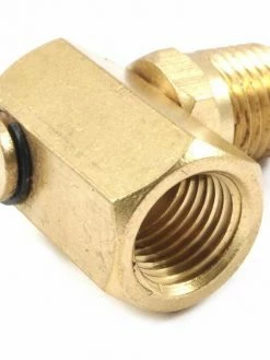 Forney 90-Degree Air Line Swivel - 1/4" NPT