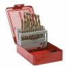 Forney 8-Percent Cobalt Drill Bit Set - 1/16" To 3/8" By 64ths - 21 Piece Power Tool Accessories