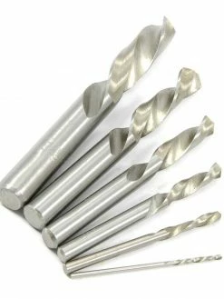 Forney 6-Piece Stubby Left Hand Drill Bit Set