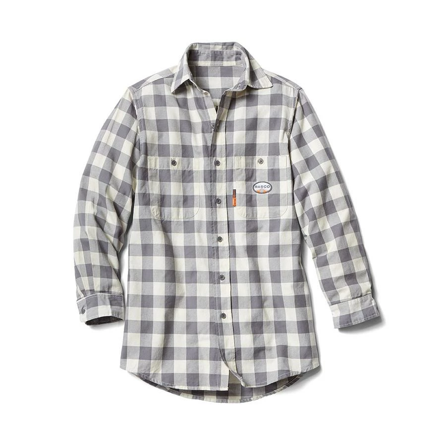 Flame Resistant Work Wear Rasco FR Buffalo Plaid Shirt | S - 5XL