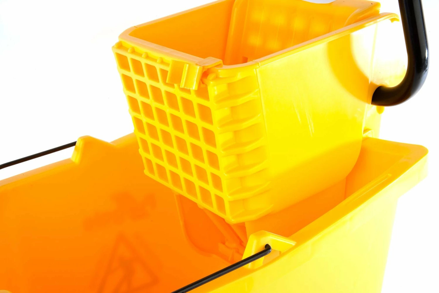 Globe Commercial Products Cleaning Tools Globe Commercial Sidepress Bucket & Wringer Combo | 35 Quart