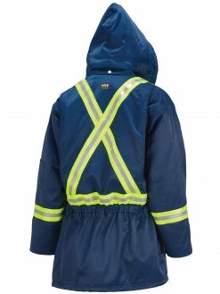 Helly Hansen Workwear Hi-Vis Work Wear Helly Hansen Weyburn Hi-Vis Winter Parka | Navy | Small - 5XLarge