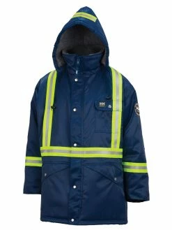 Helly Hansen Workwear Hi-Vis Work Wear Helly Hansen Weyburn Hi-Vis Winter Parka | Navy | Small - 5XLarge
