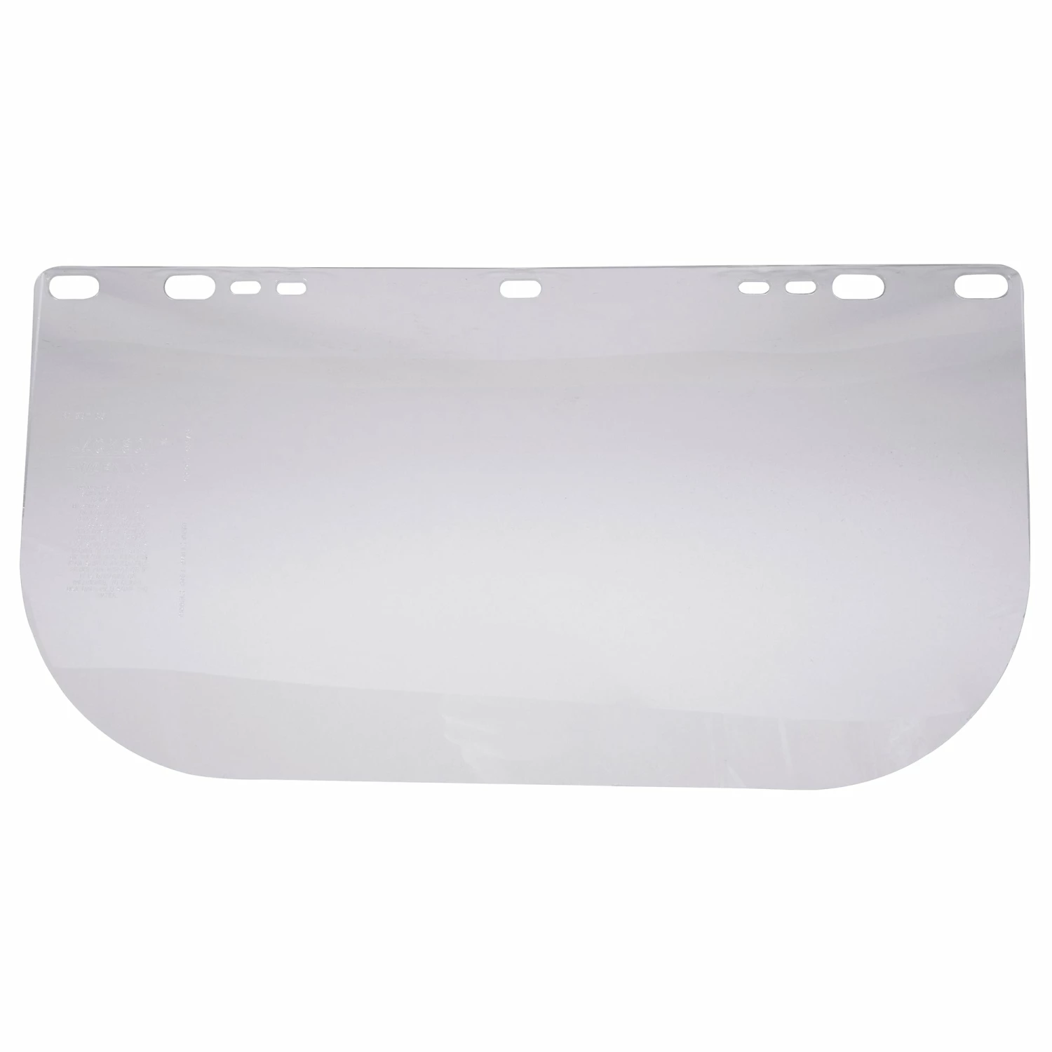 Jackson Safety Personal Protective Equipment Jackson F10 Series PETG Clear Anti-Fog Face Shield - 8" X 15.5" (For C10 Bump Cap)