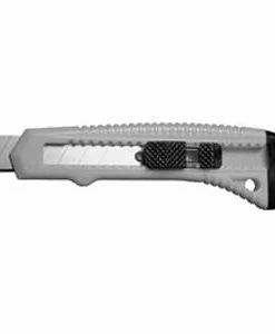 Unex Hand Tools Standard Design Utility Knife With Metal Chamber For Extra Blades