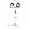 Unex LED Tripod Work Flood Light - 2X 10,000 Lumens
