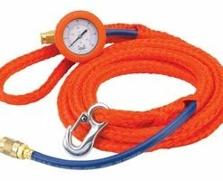 Lansas Test Plug Poly Lift Rope/Inflation Hose W/ Gauge Assembly Waterworks Products