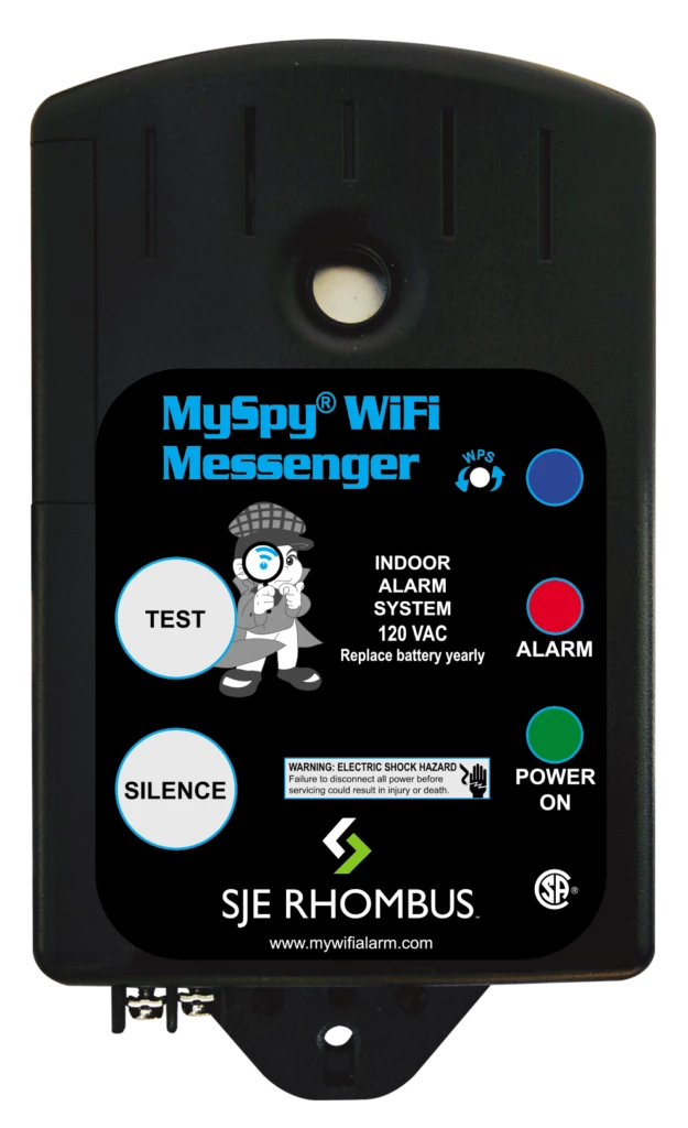 SJE Rhombus Pump Accessories SJE MySpy WiFi Messenger Liquid Level Remote Notification Alarm