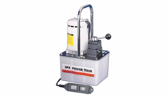 SPX Power Team Single & Double Acting Electric Pump, Portable