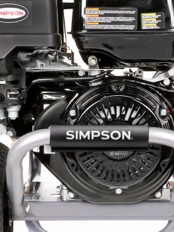 Simpson PowerShot Cold Water Honda GX390 (389cc) Gas Engine Pressure Washer - 4200 PSI - 4.0 GPM Industrial Triplex Pump Pressure Washers