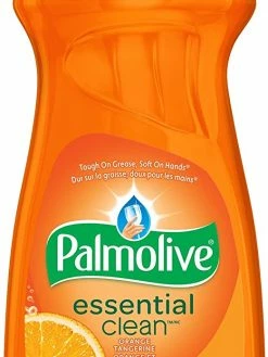 Cleanflow Palmolive Liquid Dish Soap - Orange - 828 Ml Bottle - Case Of 9 Cleaning Supplies