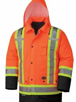 Pioneer Hi-Vis 6-In-1 Winter Work Parka | XS-5XL Hi-Vis Work Wear