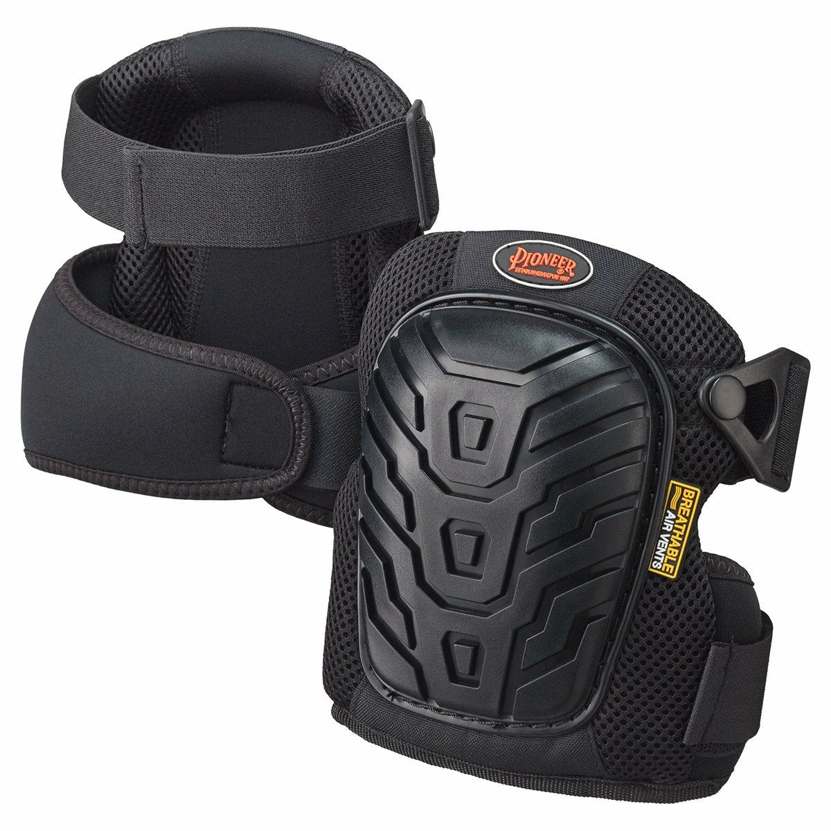 Pioneer 169 Breathable Air Vented Professional Gel Knee Pads Ergonomics