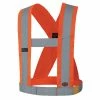 Hi-Vis Work Wear Pioneer Hi-Viz CSA 4" Wide Adjustable Safety Sash | One Size Fits All