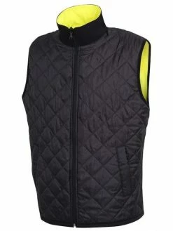 Pioneer Poly/Cotton Insulated Reversible Safety Vest | Yellow | S-5XL