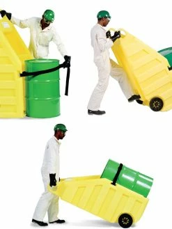 Cleanflow Poly Dolly Mobile Drum Cradle/Containment Unit Water Treatment Chemicals