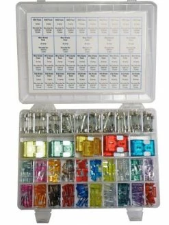 Quick Cable Mini, Standard, Maxi, AGC Master Fuse Kit - 325 Piece