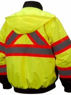 Pyramex Waterproof Hi Vis Jacket | Sizes M - 5XL Hi-Vis Work Wear